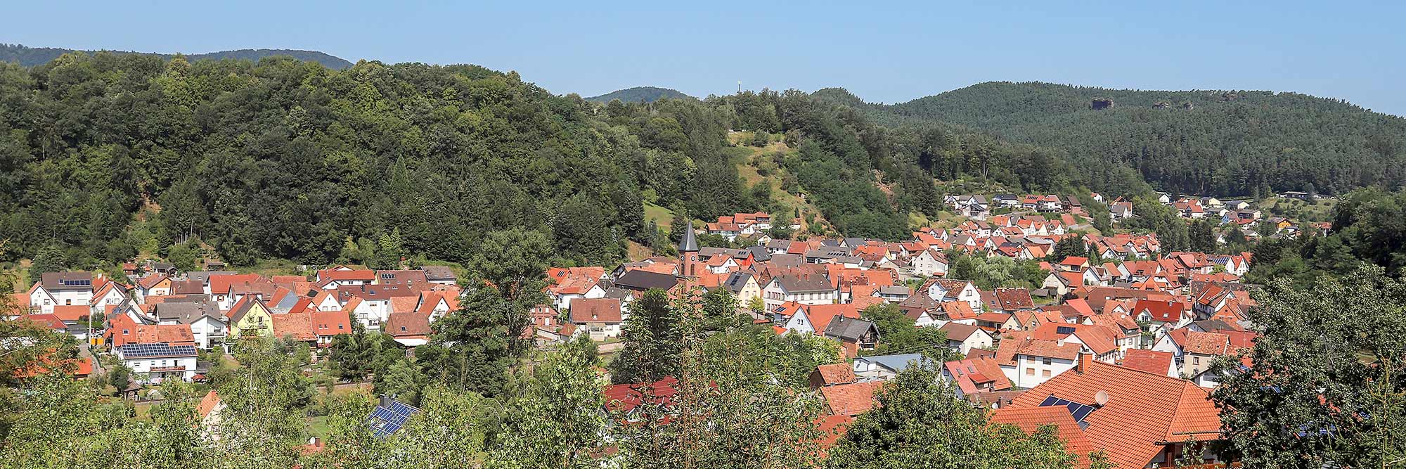 Blick auf Bruchweiler-Bärenbach